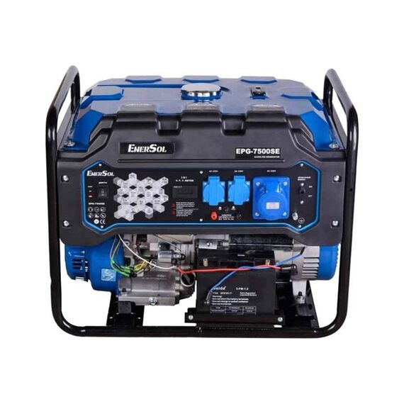 Генератор EnerSol EPG-7500SE (бензин) - фото товару 1