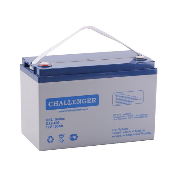 Акумулятор Challenger G12-100 GEL (гелевий) - фото товару 1