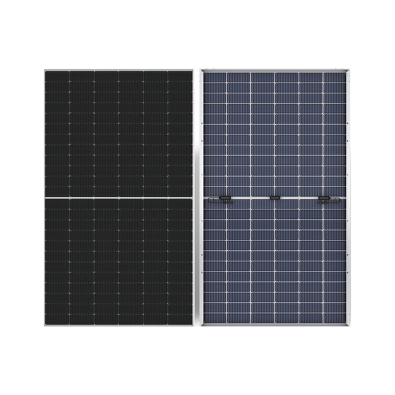 Сонячна панель двостороння монокристалічна LP Longi Solar Half-Cell 670W (35 профіль, TOPCon N-type Bi-facial) - фото товара 1