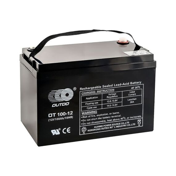 Акумулятор AGM OUTDO 12V-100A - фото товара 1