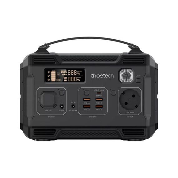 Зарядная станция CHOETECH PORTABLE POWER STATION 300W (BS002) - фото товара 1
