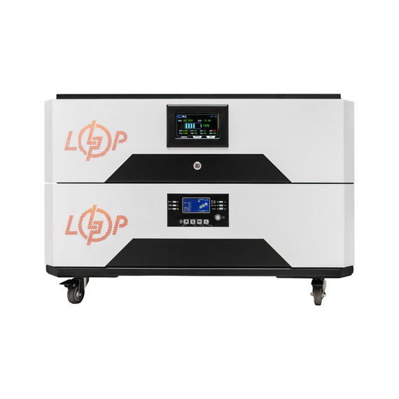 Система резервного живлення LP Autonomic Ultra F 5000W (АКБ 12000Wh) Solar білий з чорним - фото товару 1