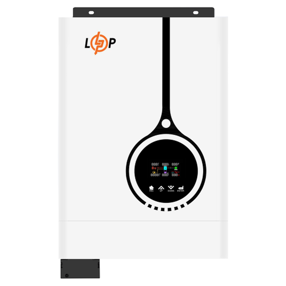 Гібридний сонячний інвертор (ДБЖ) LPW-HYGMAX-4200VA (4200Вт) 24V 120A MPPT 90-450V ON-OFF GRID - фото товару 1