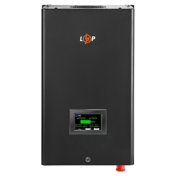 Акумулятор LP LiFePO4 25,6V - 160 Ah (4096Wh) (BMS 200A/100А) метал LCD Smart BT - фото товара 1