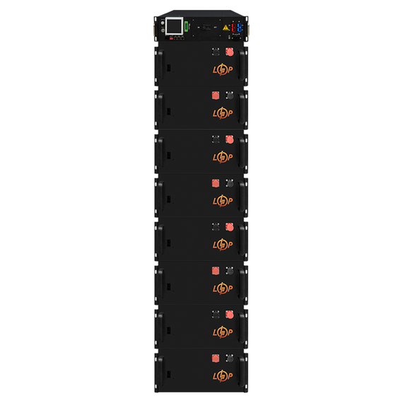 Високовольтний акумулятор LP LiFePO4 Battery HVM 409,6V 50Ah (20480 Wh) BMS 125А метал - фото товара 1