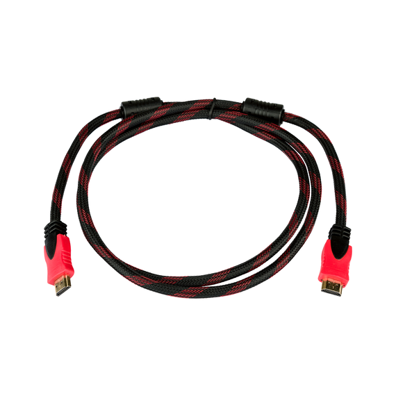 Кабель HDMI-HDMI Ver 1.4 для 3D 1.5 м (дод. обплетення) - фото товара 1