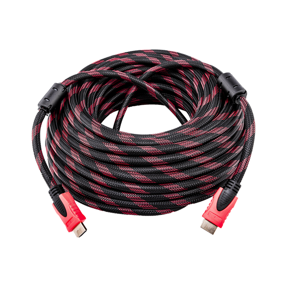 Кабель HDMI-HDMI Ver 1.4 для 3D 20 м (додаткове обплетення) - фото товара 1