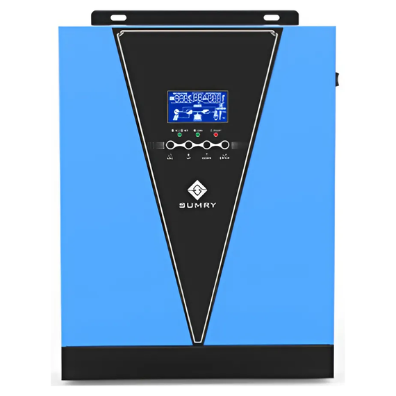 Сонячний інвертор Sumry power HPS 1.5K-12, 1500VA/1,2кВт 12V струм заряду 10A/20A - фото товара 1