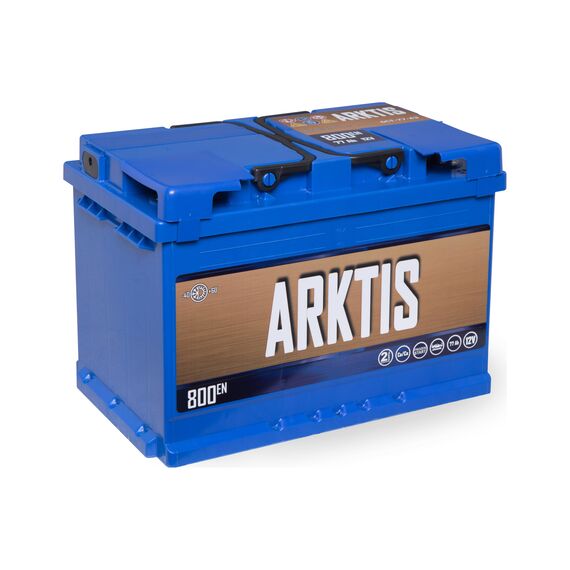 Акумулятор ARKTIS 77 Ah 800 A (- +) - фото товару 1