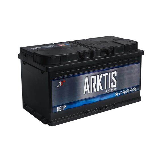 Акумулятор ARKTIS PLATINUM 105 Ah 950 A (- +) - фото товара 1