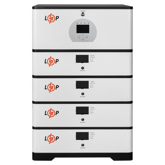 Источник бесперебойного питания (ИБП) LP BOX DEYE 5 kWh + АКБ 20 kWh - фото товара 1