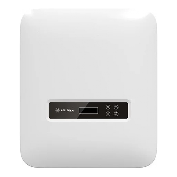Мережевий інвертор Axioma, модель Axgrid-6/8, 6 кВт, 2 МРРТ, WiFi моніторинг та графічний дисплей (Однофазний) - фото товару 1