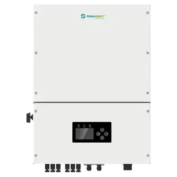 Мережевий інвертор Trannergy, модель TRN012KTL, 12 кВт, 2 МРРТ, WiFi моніторинг та графічний дисплей - фото товару 1