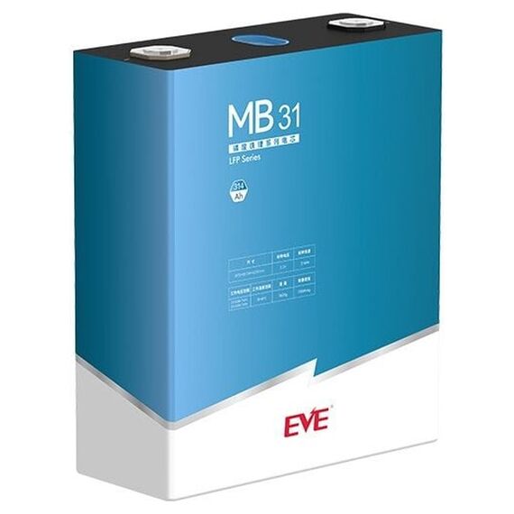 Комірка акумуляторна EVE MB31 LiFePo4 - фото товару 1