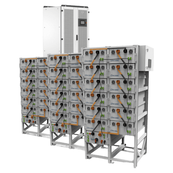 Система накопления энергии HINAESS 516kW : инвертор 250kW, Megarevo MPS0250, PV до 320kW, 250-850V, ток системы до 420A, 420-850V, UPS 250kW + аккумулятор... - фото товара 1