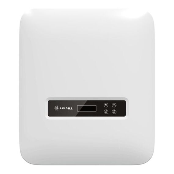 Мережевий інвертор Axioma, модель Axgrid-5/6-3, 5 кВт, 2 МРРТ, WiFi моніторинг та графічний дисплей (Трифазний) - фото товару 1