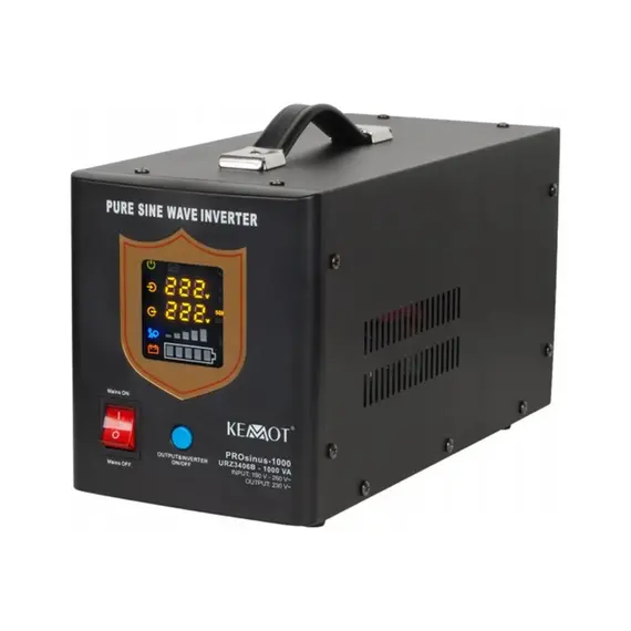 Источник бесперебойного питания (ИБП) Kemot PROsinus-1000 1000VA/700W (URZ3406) - фото товара 1