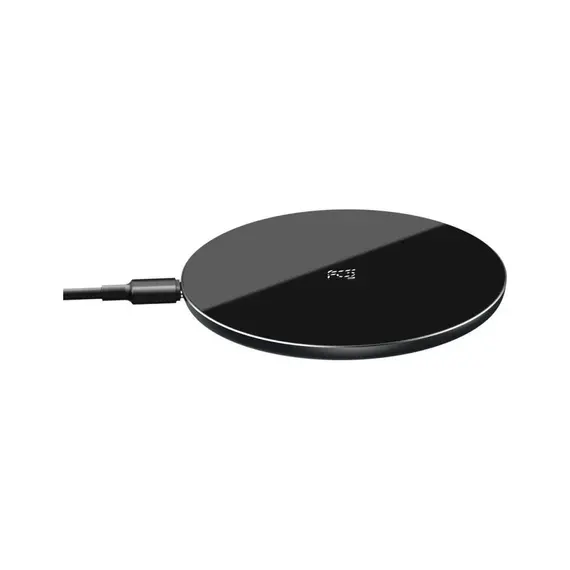 Бездротовий зарядний пристрій Baseus Simple 15W Черный (WXJK-B01) - фото товару 1