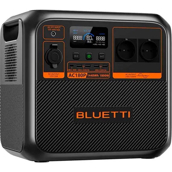 Зарядная станция BLUETTI AC180P, 1800W, 1440Wh, EU - фото товара 2