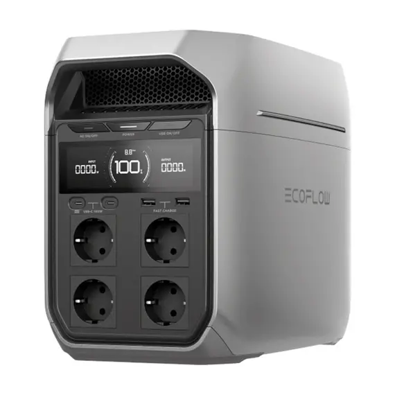 Зарядна станція EcoFlow DELTA 3 Plus, 1800W, 1024Wh, EU - фото товару 1