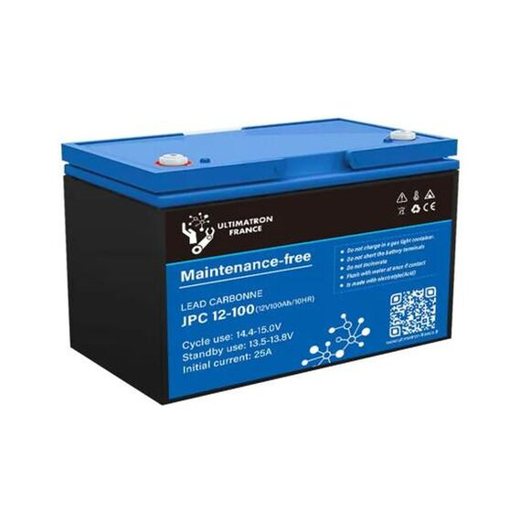 Акумулятор Ultimatron ULM-12-280H LiFePO4 12.8V 280Ah Smart BMS з підігрівом - фото товару 1