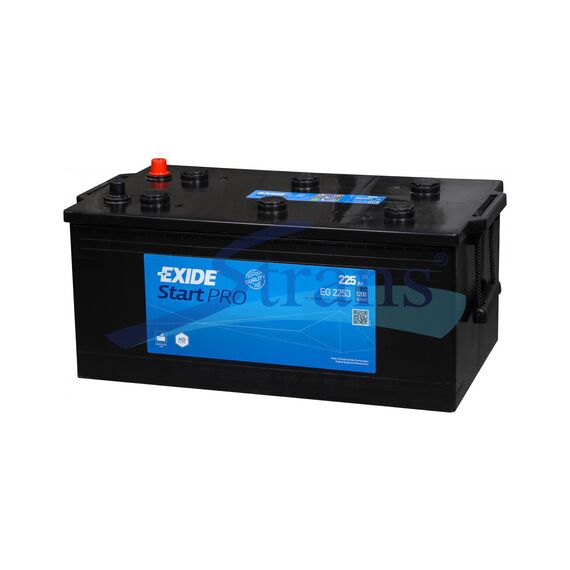 АККУМУЛЯТОР EXIDE START PRO EG2253 225 Ah 1200 A - фото товара 1