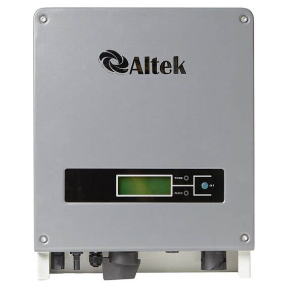 Мережевий інвертор Altek, модель ACRUX-5K-DM, 5 кВт, 2 МРРТ, 2 Входи та графічний дисплей - фото товару 1