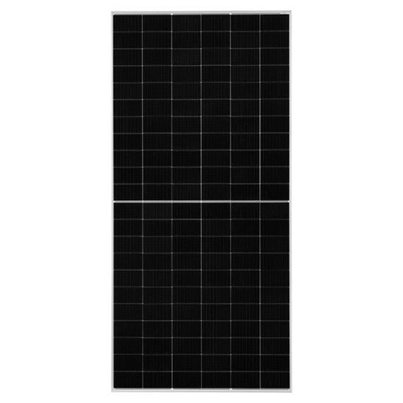 Солнечная панель JA Solar JAM66D42-585/MB, двусторонняя, 585W, фотоэлемент (132/P-type/182 мм), рама (серебристая/алюминий), IP68, 29.5 кг, 2278×1134×30 мм - фото товара 1