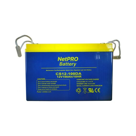 Аккумуляторная батарея NetPRO CS 12-100D - фото товара 1