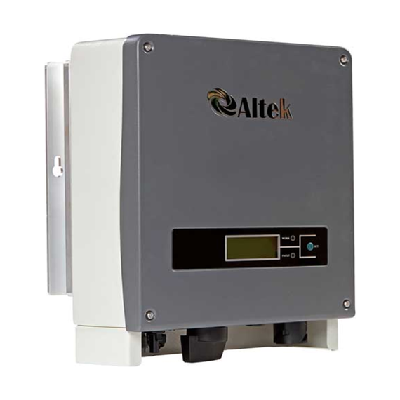 Мережевий інвертор Altek, модель ACRUX-2K-SM, 2 кВт, 1 МРРТ, 1 Вхід та графічний дисплей - фото товару 1