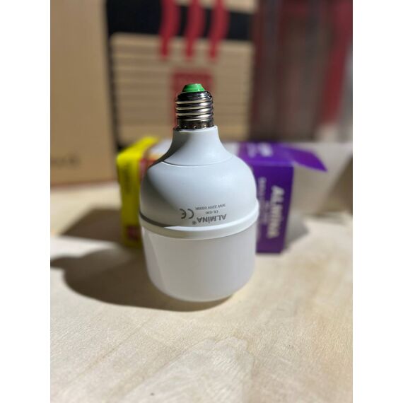 Акумуляторна LED лампа Almina DL-030 30W, 220V, 6500K, Ø95мм, 150мм, 120г