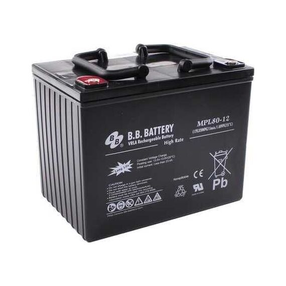 Акумулятор BB Battery MPL80-12 AGM - фото товару 1