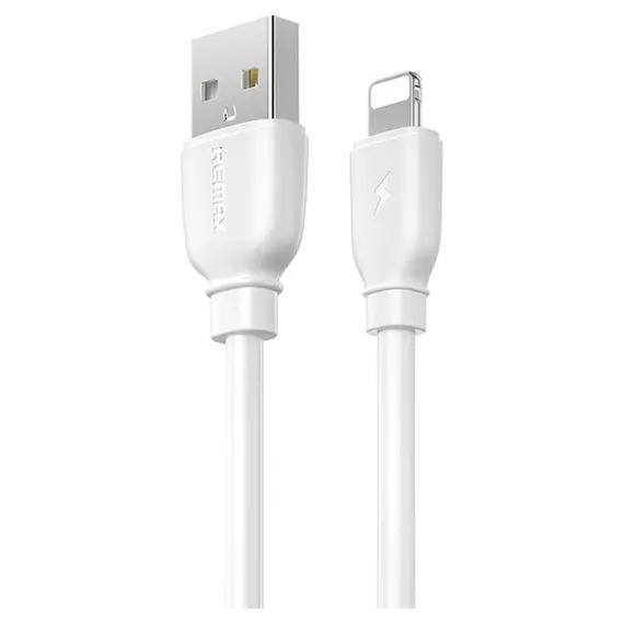 Кабель Remax Suji Pro USB 2.0 to Lightning 2.4A 1M Белый (RC-138i-w) - фото товару 1
