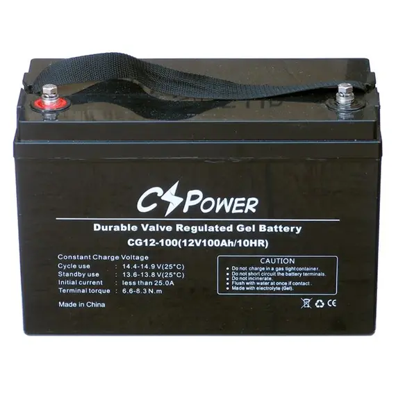 аккумулятор гелевый OUTDO 12V-100A
