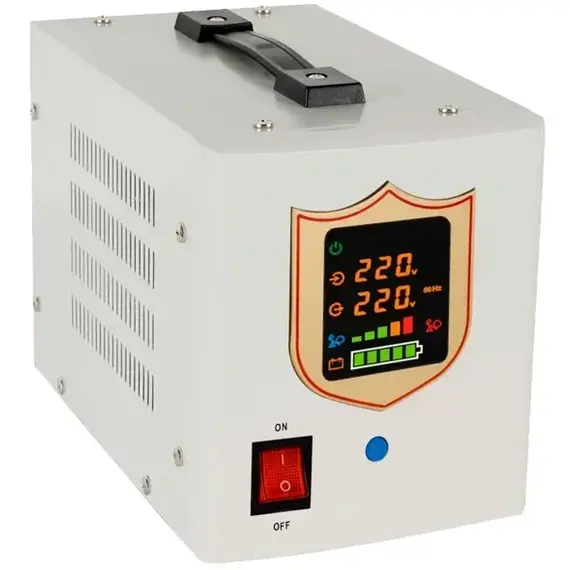 Комплект ДБЖ Axioma Energy AXEN.IA-800, 500Вт, 190В – 245В, 230x145x180мм, 3,9кг + 2 акумулятори Outdo 12V-100А, GEL, 100Ah OT 100-12, 330x172x218мм, 31кг - фото товару 10