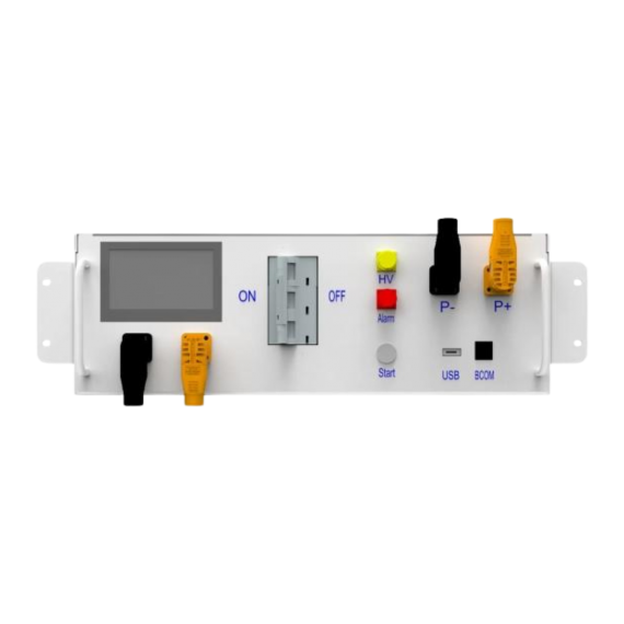 Система накопичення енергії Deye 60 кВт: інвертор SUN-60K-SG02HP3-AU-EM6 (1 шт) + блок керування BOS-G-PDU-2 (1 шт) + акумулятор BOS-G60 Pro (12 шт) + стійка 3U-HRACK(Optional) (1 шт)