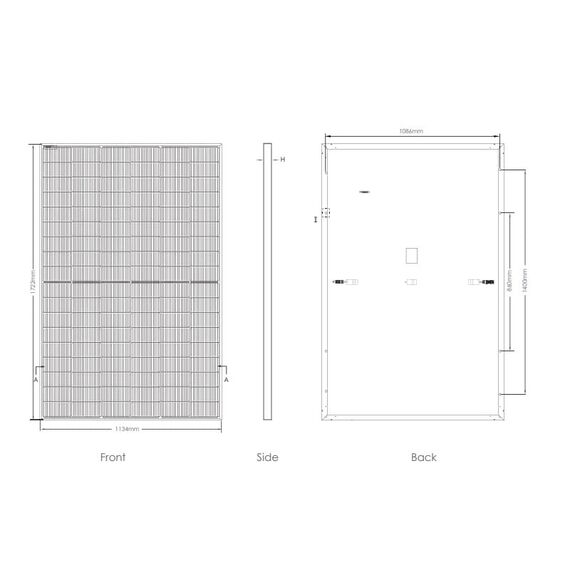 Солнечная панель Jinko Solar JKM420N-54HL4
