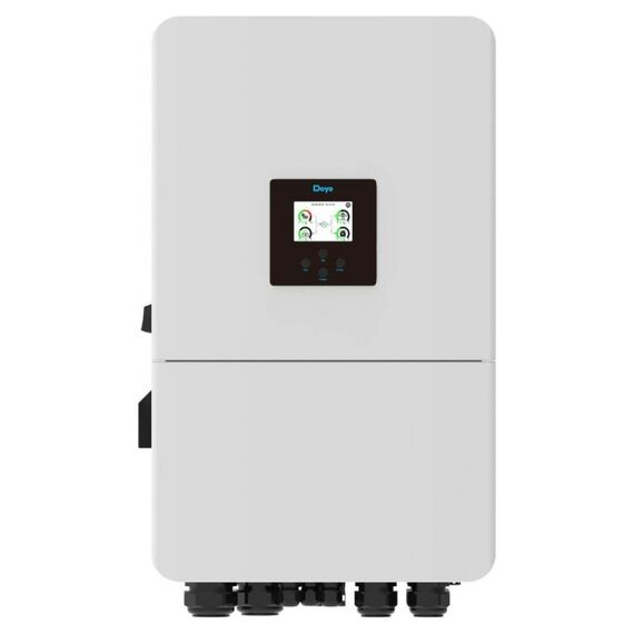 Гібридний інвертор Deye SUN-60K-SG02HP3-EU-EM6, Lithium-ion, 60кВт, 3 фази, 606×927×314 мм, 97.5 кг