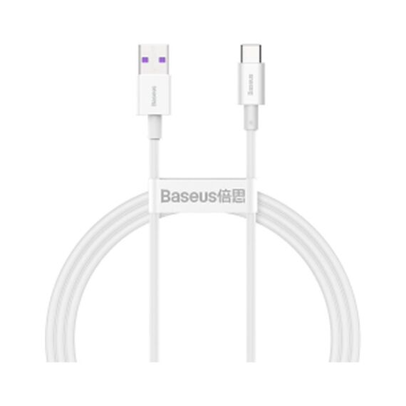 Кабель Baseus Tough USB 2.0 to Lightning 2A 1M Білий (CALZY-B02) - фото товару 1