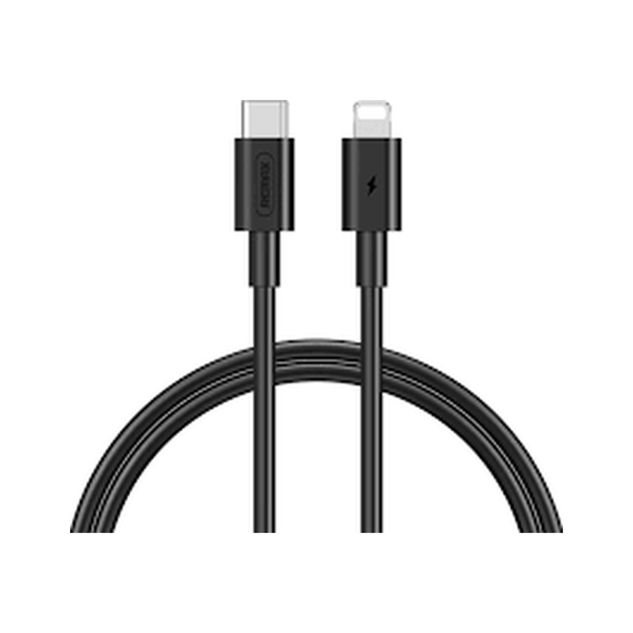 Кабель Remax Marlik Type-C to Lightning PD 20W 1M Черный (RC-175i-b) - фото товару 1