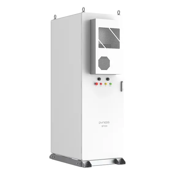 Dyness BF100-C100 100 кВт·год — вигляд зліва у перспективі