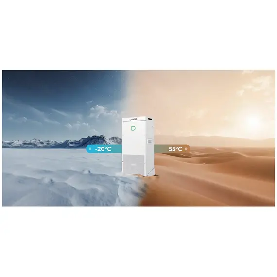 Система накопичення електроенергії Dyness PowerBrick Max, LiFePO4, 16.08кВт⋅год, 51.2В, 314A⋅год, IP20, 116кг
