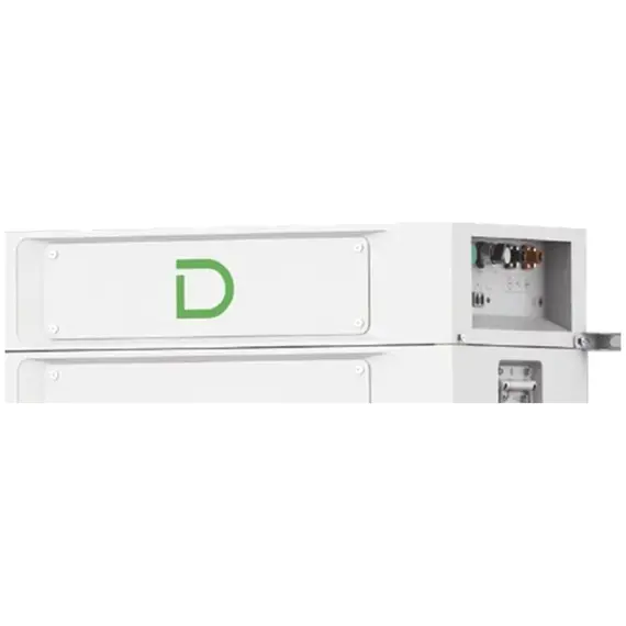 Dyness SBDU100 BMS голова STACK100 з логотипом D — крупний план