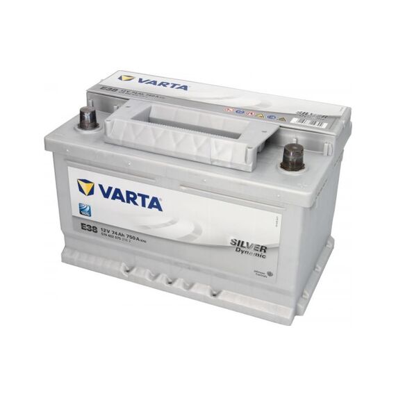 Аккумуляторный автомобиль Varta Silver Dynamic 74 Ah 750 A En E38 - фото товара 1
