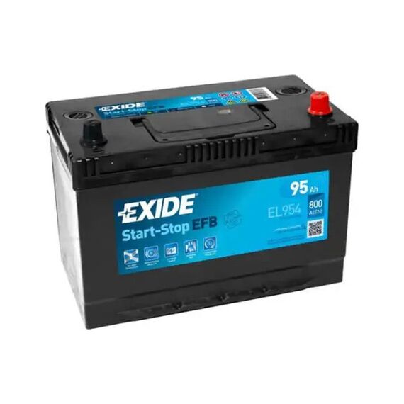 Аккумулятор автомобильный Exide EFB Asia 95 Ah 800 A En (0) - фото товара 1
