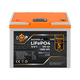 Аккумулятор LP LiFePO4 LCD 12V (12,8V) – 100 Ah (1280Wh) (BMS 80A/40А) пластик - фото товара 1