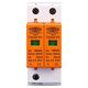 Пристрій захисту від імпульсних перенапруги DC TOMZN TZG40-PV/2P DC 600v блискавкозахист для сонячних панелей - фото товару 1