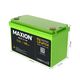 Акумулятор MAXION MXLFP-12-100, LiFePO4, 1,28 kWh, 12,8 V, 100 Ah, 4000 циклів, клема F12 M8, BMS, 11,8 кг, 328x172x215 мм