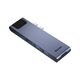 USB Hub Baseus Thunderbolt C Pro Seven-in-one Dual Type-C to USB3.0*2 + HDMI + RJ45 Ethernet + Type-C PD + microSD + SD card Cерый (CAHUB-L0G) - фото товара 1