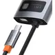 USB Hub Baseus Metal Gleam Series 6-in-1 Multifunctional Type-C Сірий (CAHUB-CW0G) - фото товара 6